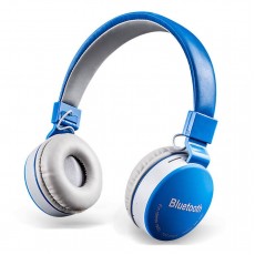 Casti On-Ear Wireless Bluetooth cu Handsfree MS - 881A - Albastru
