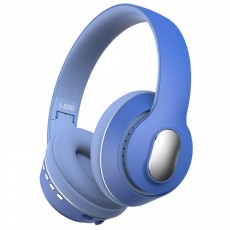 Casti On-Ear cu Bluetooth 5.1 - Linx L650 - Albastru