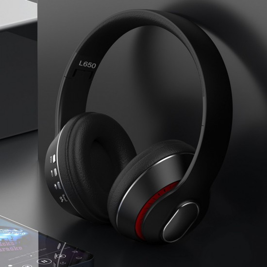 Casti On-Ear cu Bluetooth 5.1 - Linx L650 - Negru