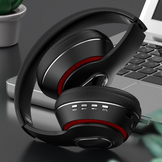 Casti On-Ear cu Bluetooth 5.1 - Linx L650 - Negru