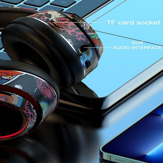 Casti On-Ear Wireless cu Bluetooth Deepbass R9