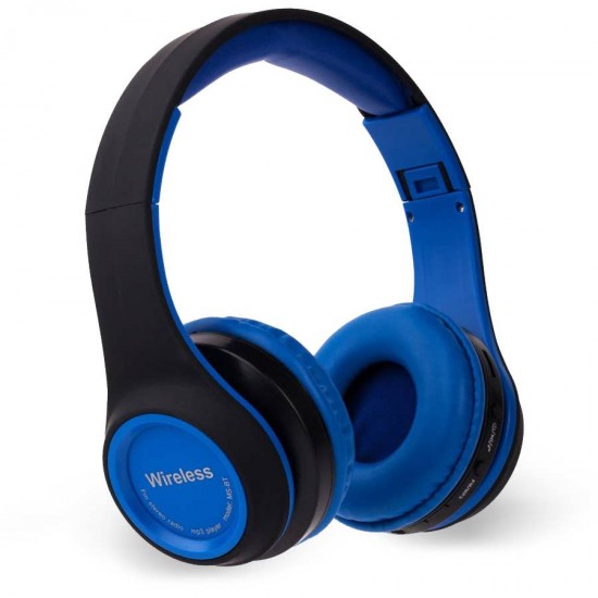 Casti On-Ear Wireless cu Handsfree Bluetooth MS - 991A - Albastru