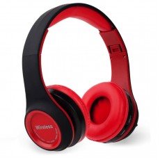 Casti On-Ear Wireless cu Handsfree Bluetooth MS - 991A - Rosu