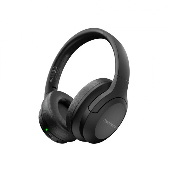 Casti On-Ear Wireless Stereo pliabile - Deepbass R500 Negru