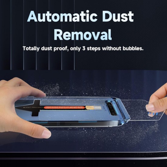Folie sticla plus aplicator pentru iPhone 13 Arrow Privacy
