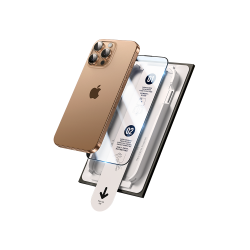 Folie sticla pentru iPhone 16 Pro Max Remax Aplicator Full Screen
