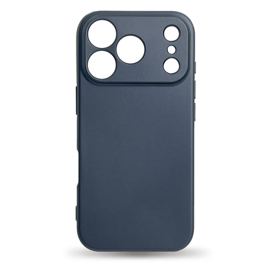 Husa spate pentru iPhone 17 Pro Max Silicon Case - Albastru