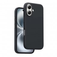 Husa spate pentru iPhone 16 Keephone Rosana - Negru