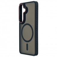 Husa spate pentru Samsung Galaxy S26 Matte Case Magsafe - Semitransparent/Negru