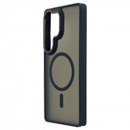 Husa spate pentru Samsung Galaxy S26 Plus Matte Case Magsafe - Semitransparent/Negru