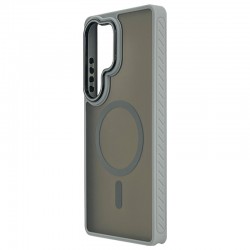 Husa spate pentru Samsung Galaxy S26 Ultra Matte Case Magsafe - Semitransparent/Gri