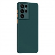 Husa spate pentru Samsung Galaxy S22 Ultra - Skin Case Verde