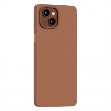 Husa spate pentru iPhone 14 - Skin Case Maro