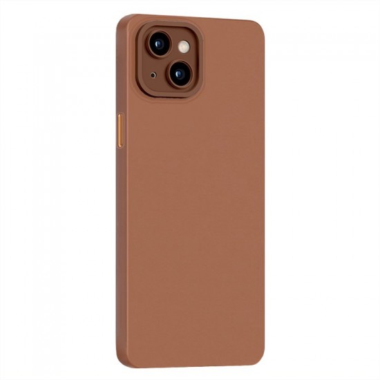Husa spate pentru iPhone 14 - Skin Case Maro