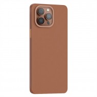 Husa spate pentru iPhone 14 Pro Max - Skin Case Maron