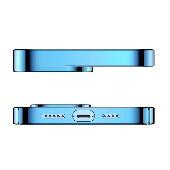 Husa spate pentru iPhone 13 Pro Baseus Glitter - Albastru