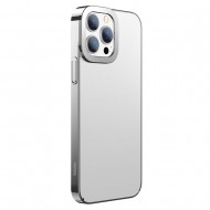 Husa spate pentru iPhone 13 Pro Max Baseus Glitter - Argintiu
