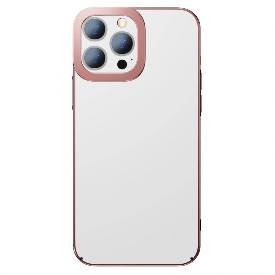 Husa spate pentru iPhone 13 Pro Max Baseus Glitter - Roz