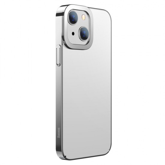 Husa spate pentru iPhone 13 Baseus Glitter - Argintiu