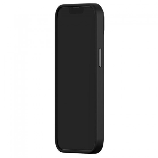 Husa Baseus Liquid Silica Gel plus Folie Protectie pentru iPhone 14 Plus - Negru