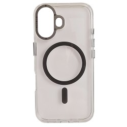 Husa spate pentru iPhone 16 Plus Berlia Magsafe Series - Transparent