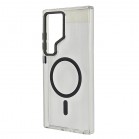 Husa spate pentru Samsung Galaxy S24 Ultra Berlia Magsafe Series - Transparent