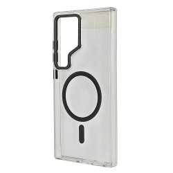 Husa spate pentru Samsung Galaxy S24 Ultra Berlia Magsafe Series - Transparent Husa spate pentru Samsung Galaxy S24 Ultra Berlia Magsafe Series - Transparent