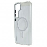 Husa spate pentru Samsung Galaxy S25 Plus Berlia Magsafe Series - Transparent Husa spate pentru Samsung Galaxy S25 Plus Berlia Magsafe Series - Transparent