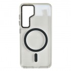 Husa spate pentru Samsung Galaxy S25 Berlia Magsafe Series - Transparent