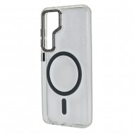 Husa spate pentru Samsung Galaxy S25 Berlia Magsafe Series - Transparent Husa spate pentru Samsung Galaxy S25 Berlia Magsafe Series - Transparent