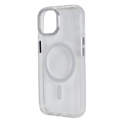 Husa spate pentru iPhone 15 Berlia Magsafe Series - Transparent