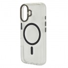 Husa spate pentru iPhone 16 Plus Berlia Magsafe Series - Transparent