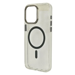 Husa spate pentru iPhone 13 Pro Max Berlia Magsafe Series - Transparent