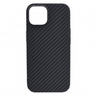 Husa spate pentru iPhone 15 Berlia Fiber Magsafe - Negru