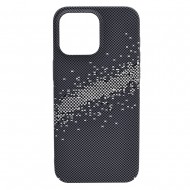 Husa spate pentru iPhone 16 Pro Berlia Fiber Magsafe - Gri