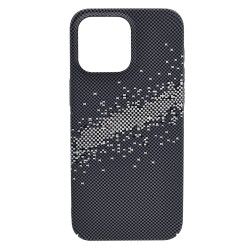 Husa spate pentru iPhone 16 Pro Berlia Fiber Magsafe - Gri