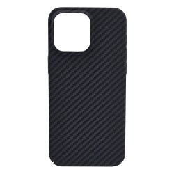 Husa spate pentru iPhone 16 Pro Berlia Fiber Magsafe - Negru