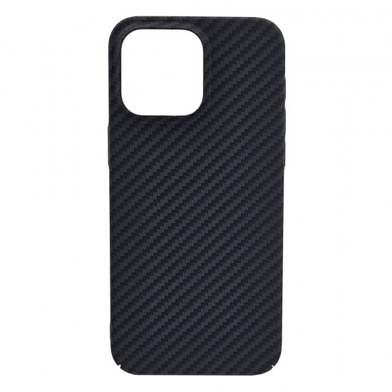 Husa spate pentru iPhone 16 Pro Berlia Fiber Magsafe - Negru