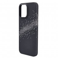 Husa spate pentru iPhone 15 Pro Berlia Fiber Magsafe - Gri