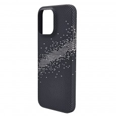 Husa spate pentru iPhone 16 Pro Berlia Fiber Magsafe - Gri