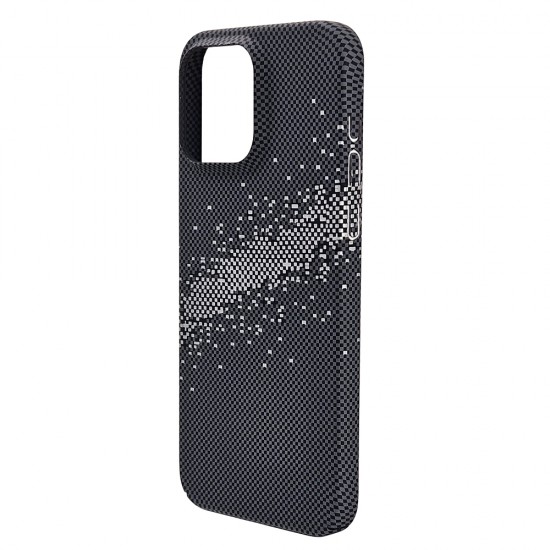 Husa spate pentru iPhone 16 Pro Berlia Fiber Magsafe - Gri