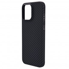 Husa spate pentru iPhone 16 Pro Berlia Fiber Magsafe - Negru