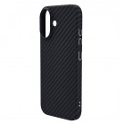Husa spate pentru iPhone 16 Plus Berlia Fiber Magsafe - Negru