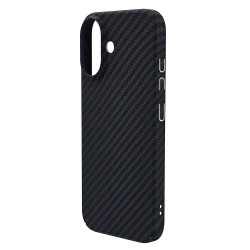 Husa spate pentru iPhone 16 Plus Berlia Fiber Magsafe - Negru