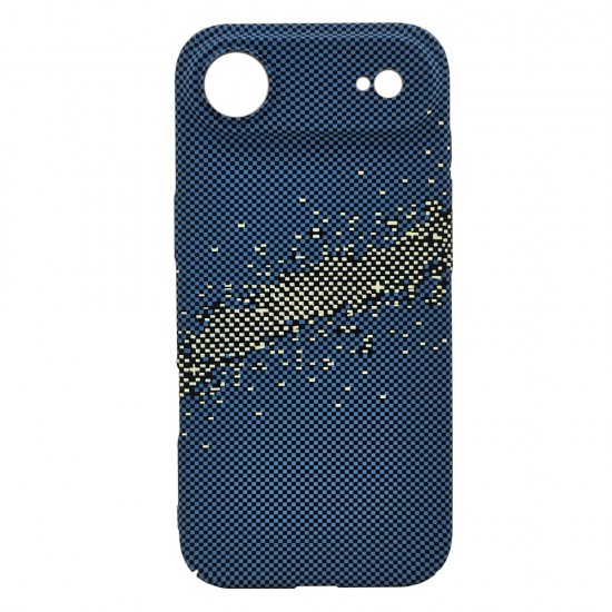 Husa spate pentru iPhone 17 Air Berlia Fiber Magsafe - Albastru