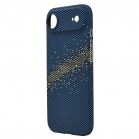 Husa spate pentru iPhone 17 Air Berlia Fiber Magsafe - Albastru