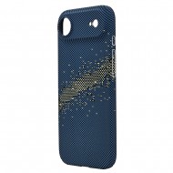 Husa spate pentru iPhone 17 Air Berlia Fiber Magsafe - Albastru