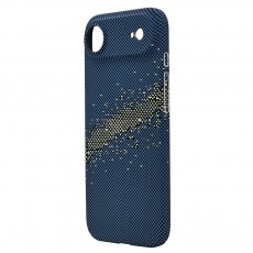 Husa spate pentru iPhone 17 Air Berlia Fiber Magsafe - Albastru
