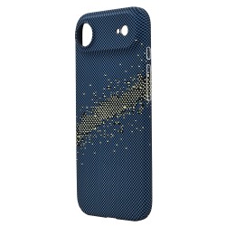 Husa spate pentru iPhone 17 Air Berlia Fiber Magsafe - Albastru