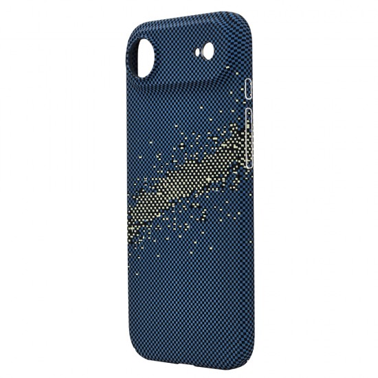 Husa spate pentru iPhone 17 Air Berlia Fiber Magsafe - Albastru